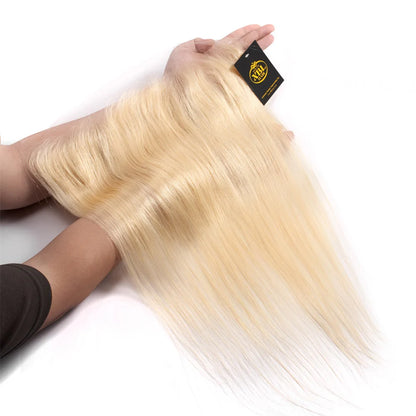 Hair #613 Blonde 13x4 HD Lace Frontal Straight Ear To Ear