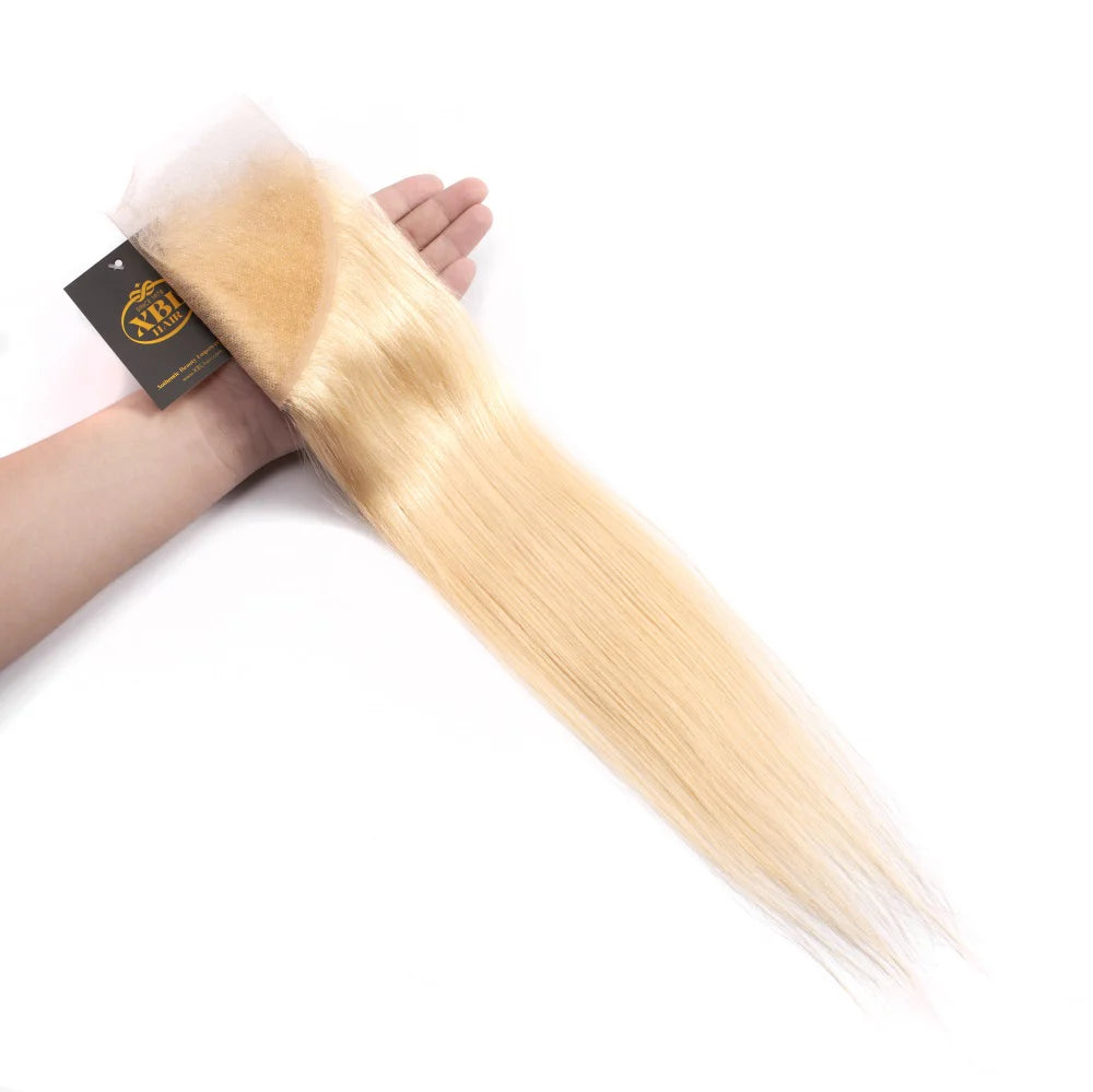 Hair #613 Blonde 13x4 HD Lace Frontal Straight Ear To Ear