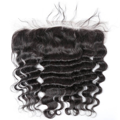 13×4 Lace Frontal Transparent Lace Loose Deep