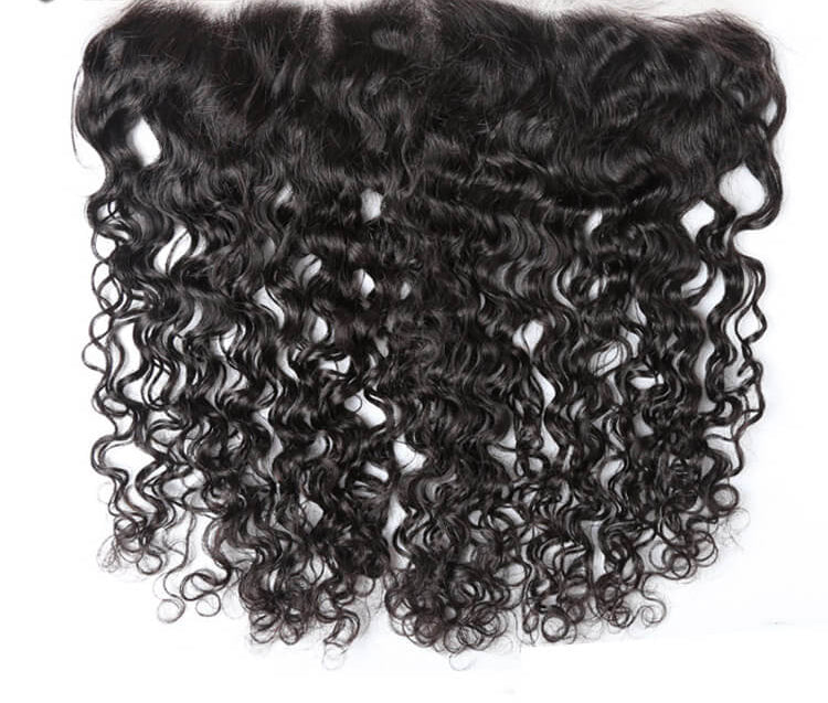 13×4 Lace Frontal Transparent Lace Water Wave