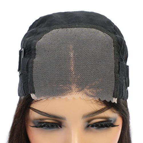 13x4 Glueless Short Bob Lace Front Wig – Bone Straight Hair2