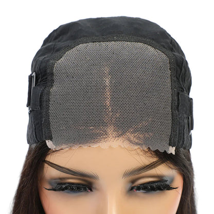13x4 Glueless Short Bob Lace Front Wig – Bone Straight Hair2