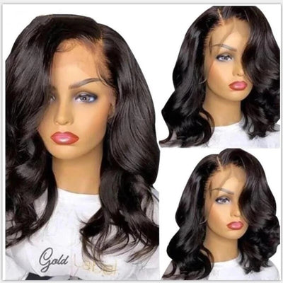 T-Shaped Small Lace Wig – Long Curly Hair for Ladies | High-Temperature Fiber, Multiple Lengths