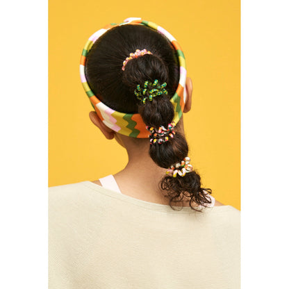 4 Pack Multicolor Dentless Spiral Hair Ties