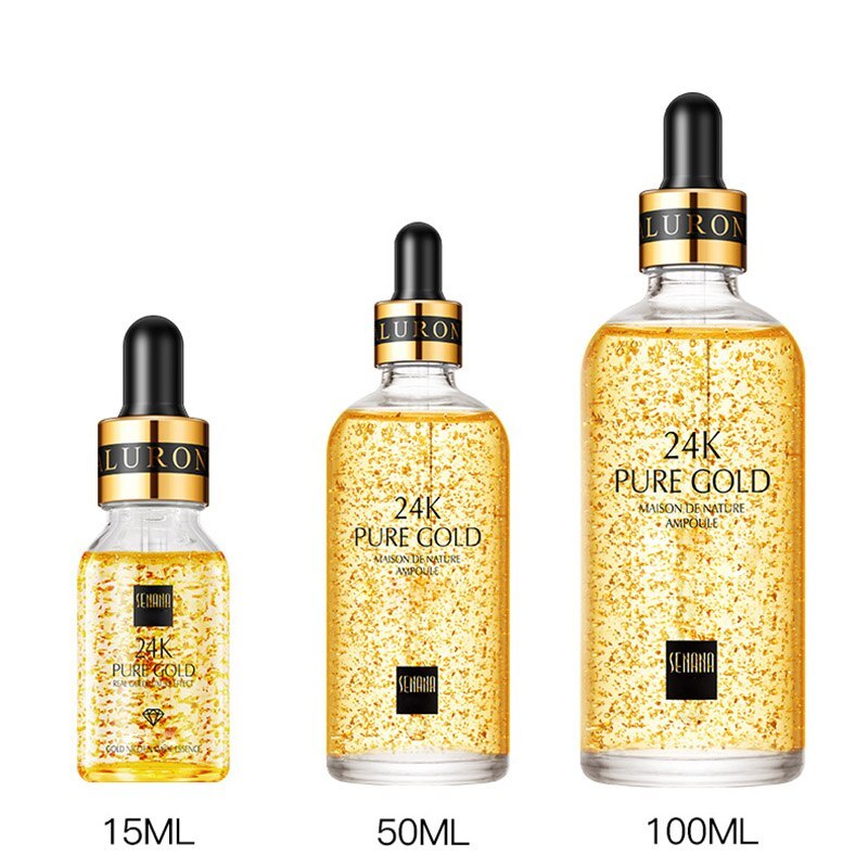 24K Gold Nicotinamide Essence – Anti-Aging and Brightening Solution