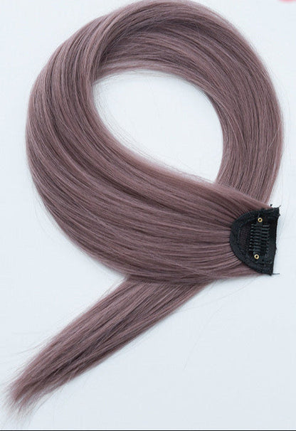 Mixed Silk Hair Extensions – Realistic, High-Temperature Wire Colored Hair Pieces