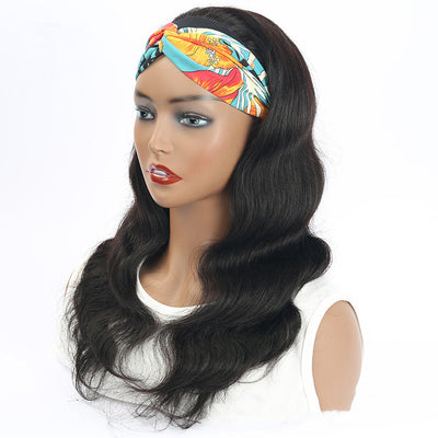 100% Real Human Hair Wig | Full Hand-Hooked, 150% Density, Natural 1B Color, 8"-26" Length