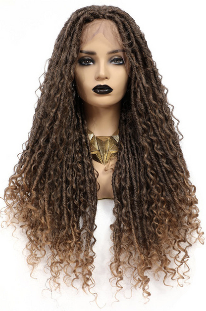 Cross-border European and American Fashion Wig - Versatile, Non-Dyeable Domestic Silk
