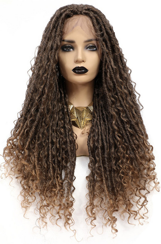 Cross-border European and American Fashion Wig - Versatile, Non-Dyeable Domestic Silk