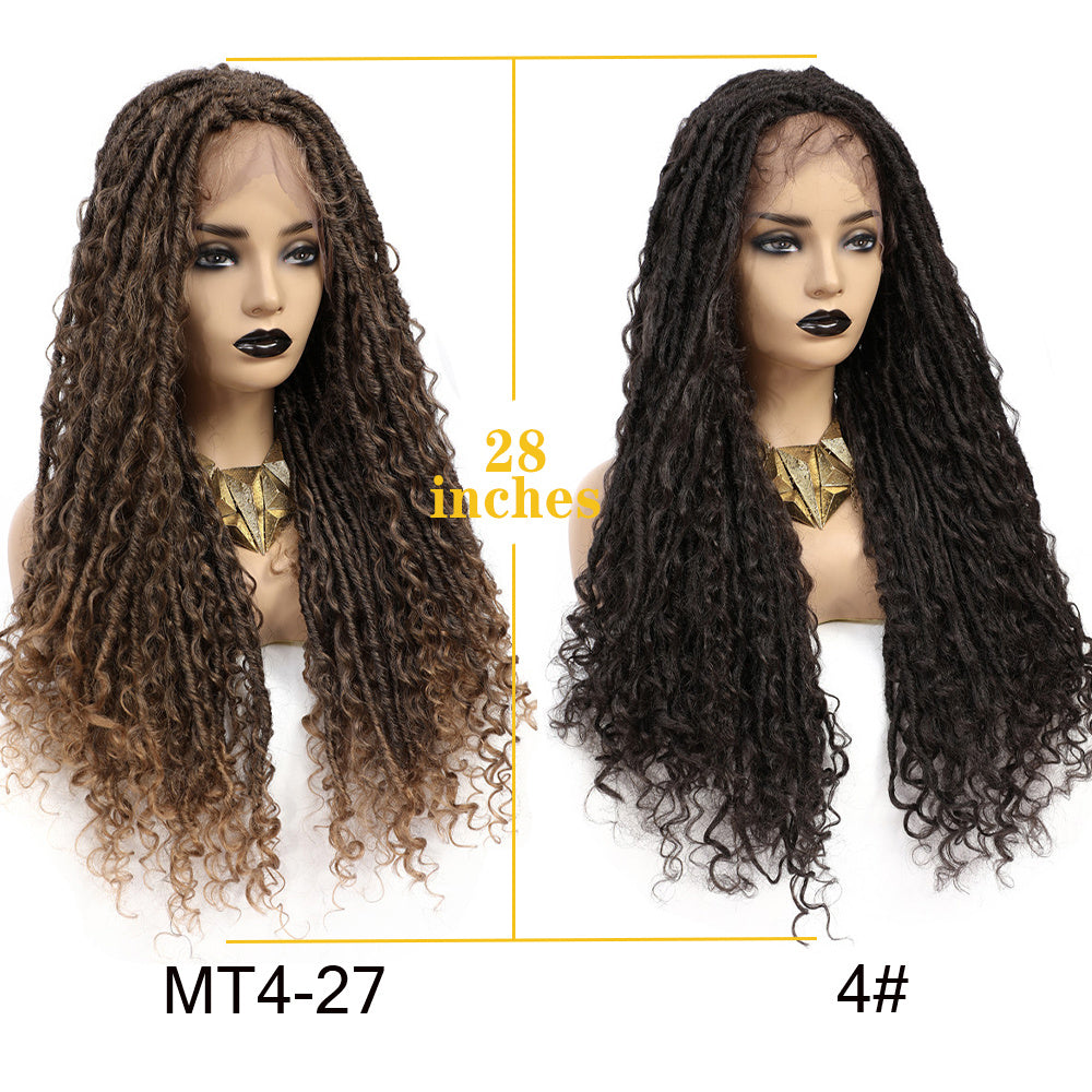 Cross-border European and American Fashion Wig - Versatile, Non-Dyeable Domestic Silk