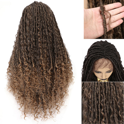 Cross-border European and American Fashion Wig - Versatile, Non-Dyeable Domestic Silk