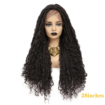 Cross-border European and American Fashion Wig - Versatile, Non-Dyeable Domestic Silk