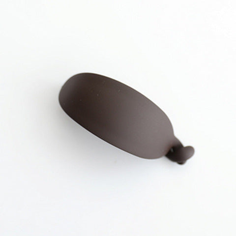 Geometric Lady Ponytail Clip – 7.5CM Resin & Plastic Hairpin in Black, Navy Blue, Red, Pink & Gray