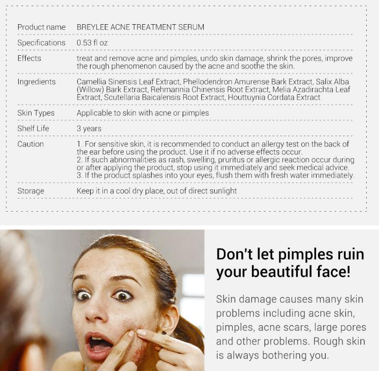 Advanced Acne Repair Serum with Camellia Sinensis & Plant Extracts