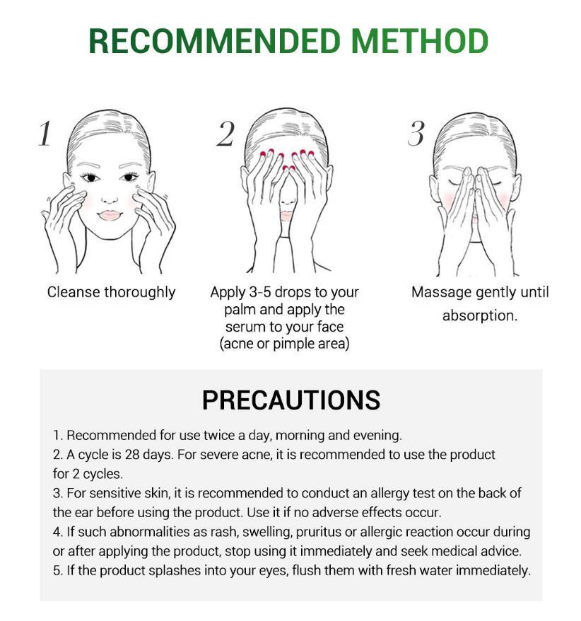 Advanced Acne Repair Serum with Camellia Sinensis & Plant Extracts