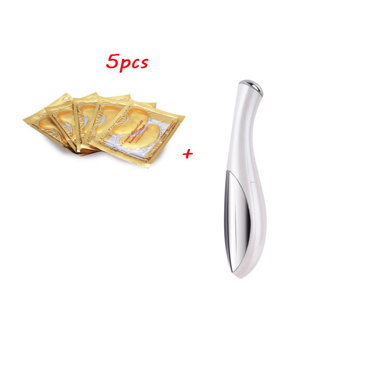 10PCS Gold Crystal Collagen Eye Mask – Dark Circles & Fine Lines Removal Gel Patches