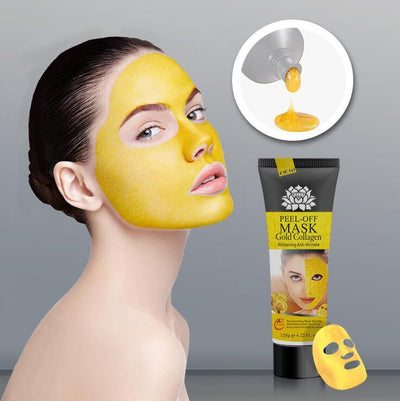 Gold Collagen Peel Off Face Mask - Anti-Aging & Whitening, 120g