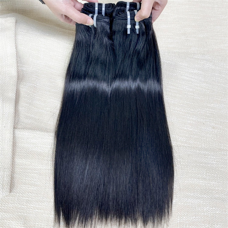 Raw Hair Natural Straight Single Donor Hair 3 Bundles Human Hair Extension