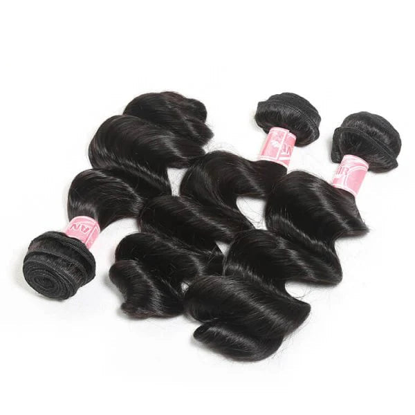 Pretty Hair Hot Selling 3 bundles deal Loose Wave
