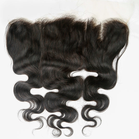 Hair 13x6 Transparent Lace Frontal Body Wave Small Knots Preplucked Hairline