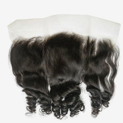 Hair 13x6 Transparent Lace Frontal Loose Wave Small Knots Preplucked Hairline