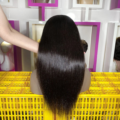 Hair 250% Density Glueless Straight Hair Headband Wig Human Hair Wig For Black Women