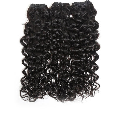 Hair 9A/10A/12A Jerry Curl 3 Bundles with 13x6 Frontal