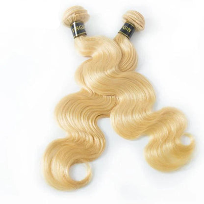 613 Blonde Body Wave Hair 3 Bundle Deals