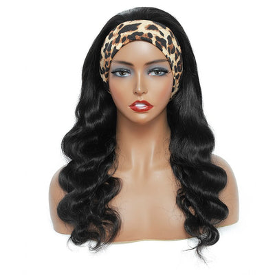 BeuMax Body Wave Brazilian Remy Wig – 10A Grade Human Hair, Natural Black