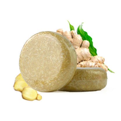 Ginger Anti-Dandruff Shampoo Soap - Refreshing Formula, 60g