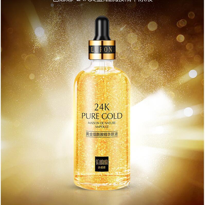 24K Gold Nicotinamide Essence – Anti-Aging and Brightening Solution