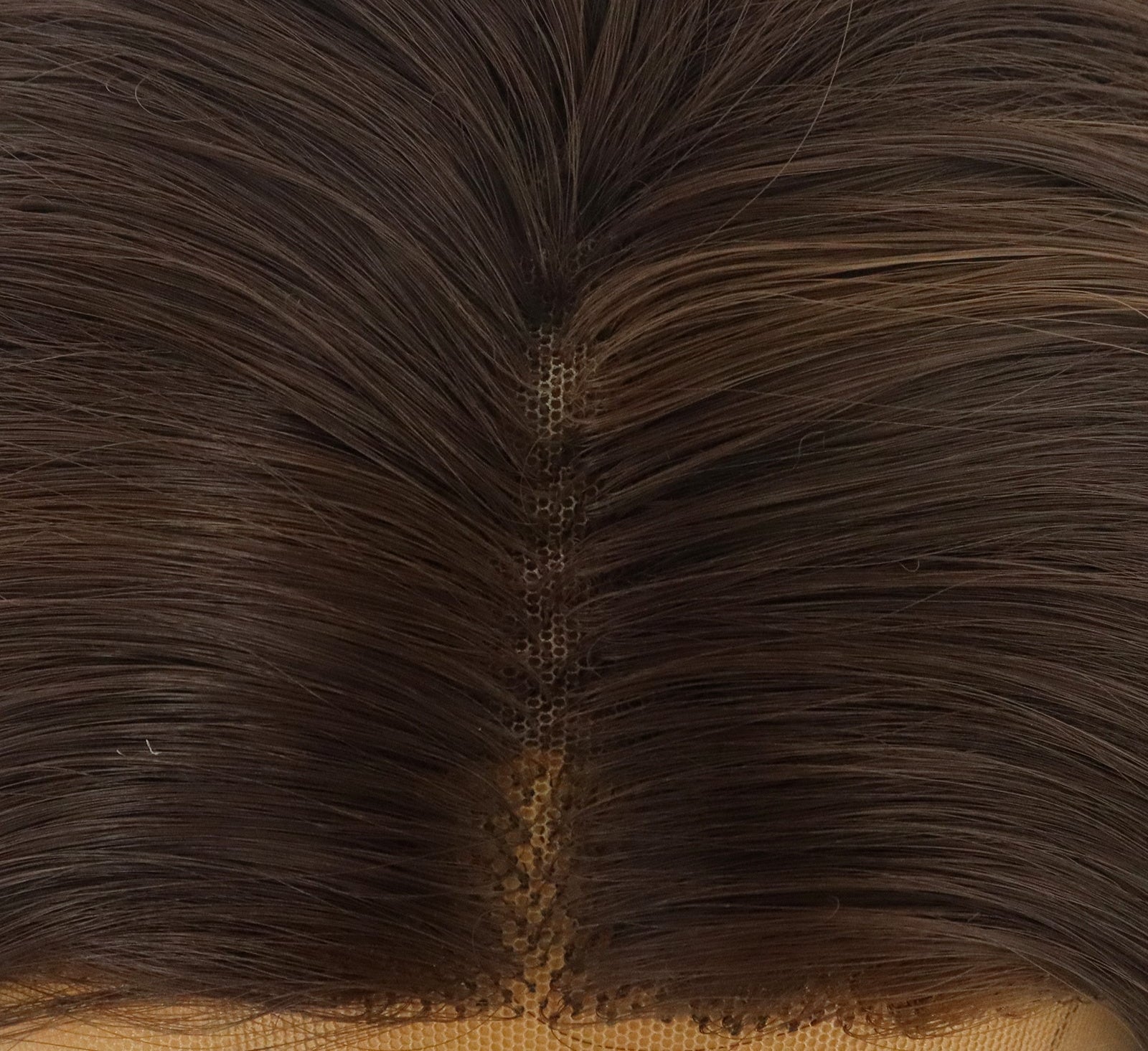 26-Inch Brown Curly Wig – 180 Density Matte High-Temperature Silk, Front Lace Mesh, Half Hand-Woven, European & American Style