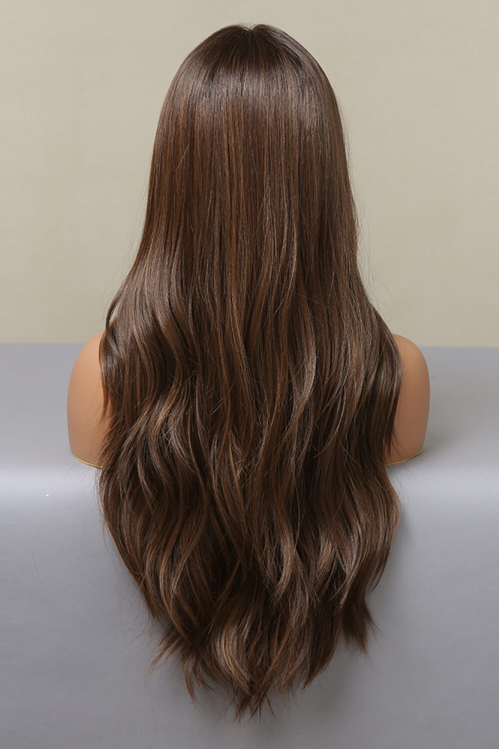 26-Inch Long Synthetic Lace Front Wig - Heat Safe, 150% Density, Wavy Texture