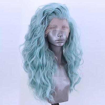 Women's Fashion Front Lace Wig - Stylish & Heat-Resistant Design