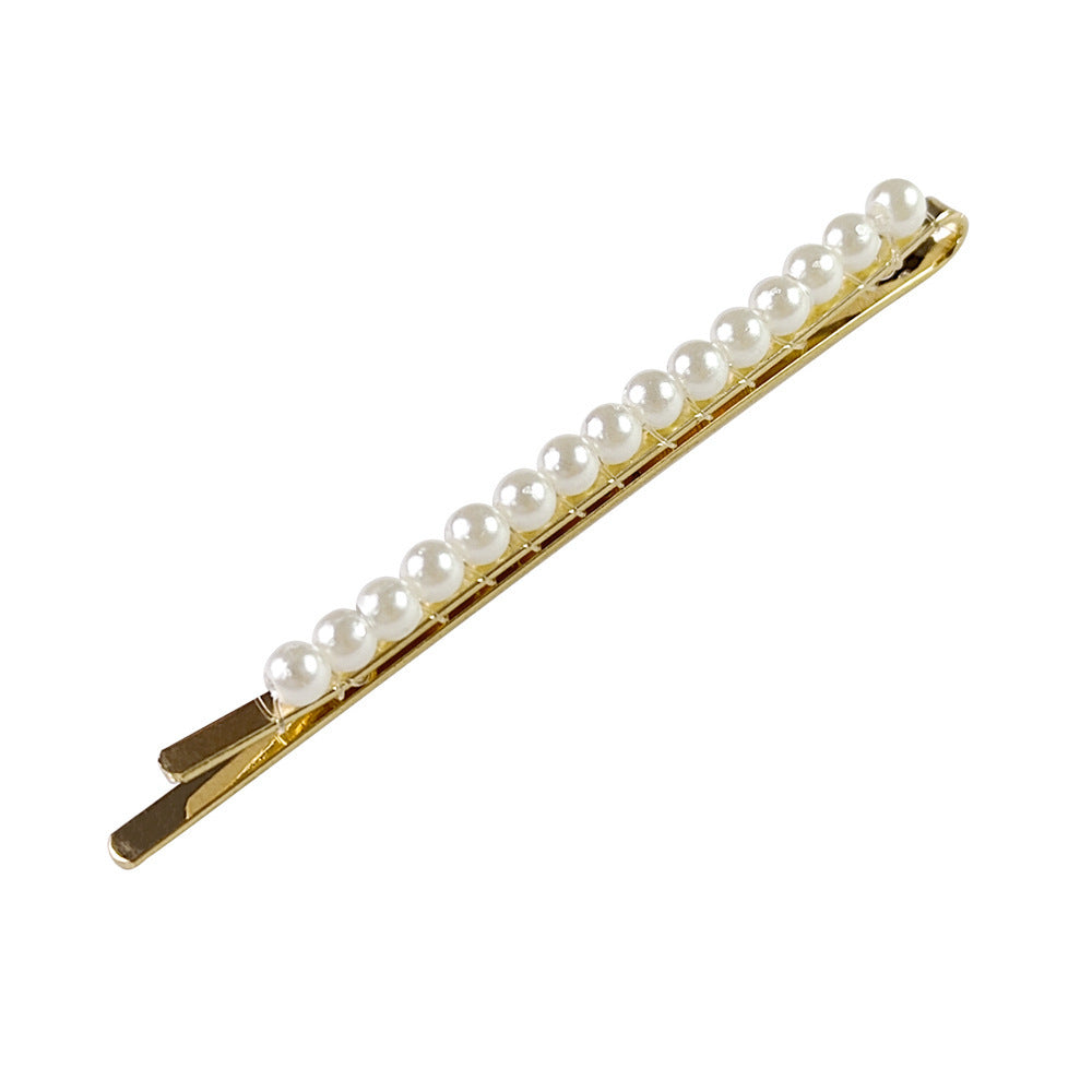 Handmade Pearl Barrettes for Women – Elegant Pearl BB Clips, Bobby Pins & Duckbill Clips