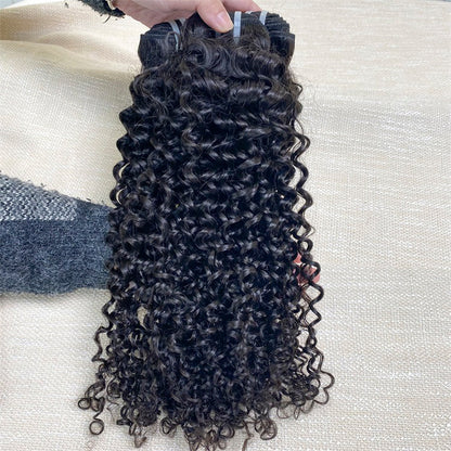 Raw Hair One Donor Hair 3 Bundles/Lot Curly Hair Weaves Hair Bundles