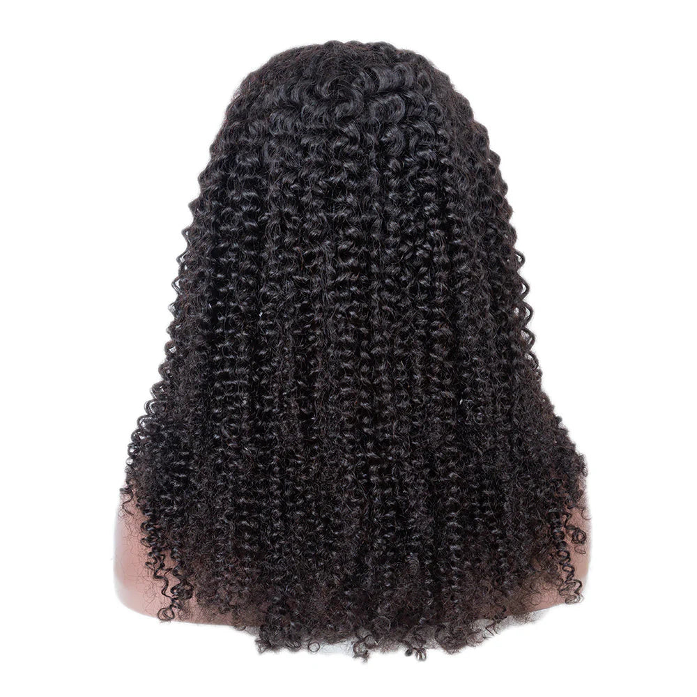 Hair 250% Density U Part Curly Wig Glueless Curly Human Hair Wig Very Full