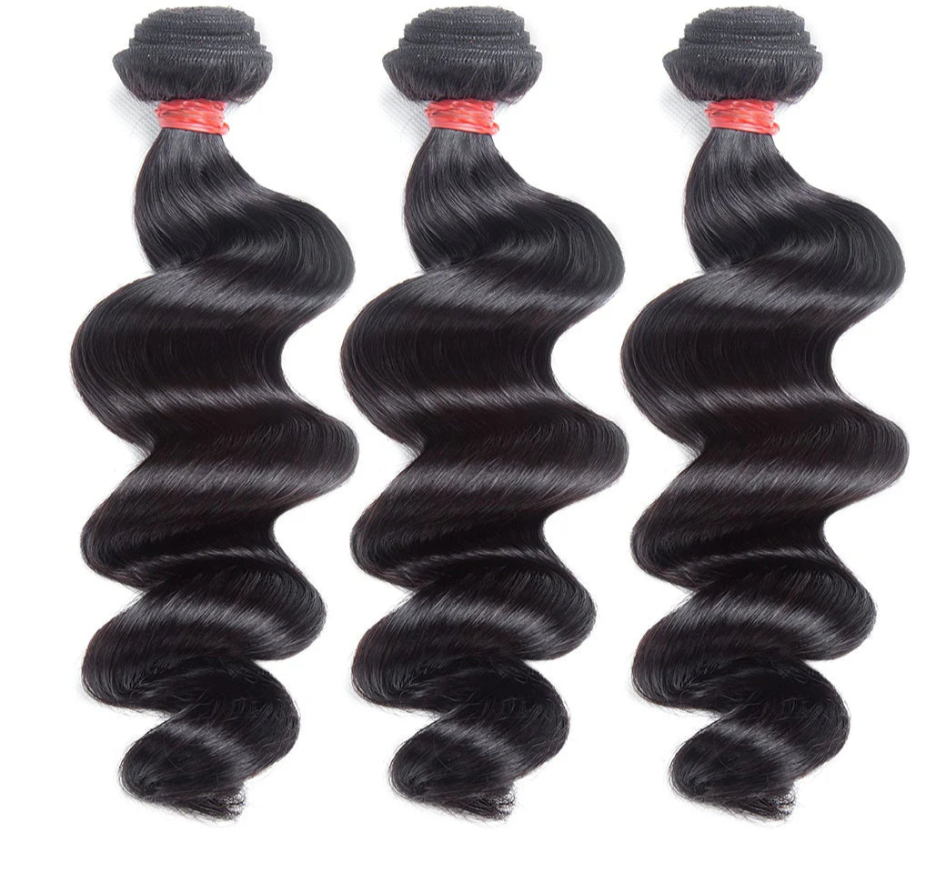 Hair 9A/10A12A Loose Wave 6x6 HD Closure With 3 Bundles
