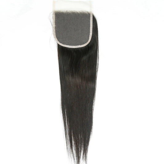 Hair 5x5 Transparent Lace Cloure Straight Small Knots 100% Human Hair