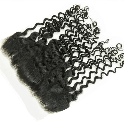 Hair 13x6 HD Lace Frontal Deep Wave Small Knots Preplucked Hairline