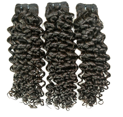 Hair 9A/10A12A 5x5 Lace Closure With 3 Bundles Jerry Curl Human Hair Bundles