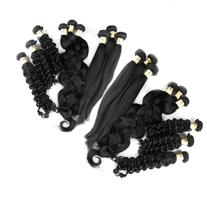 Raw Hair Human Hair 18 Bundles Deal Free Shipping