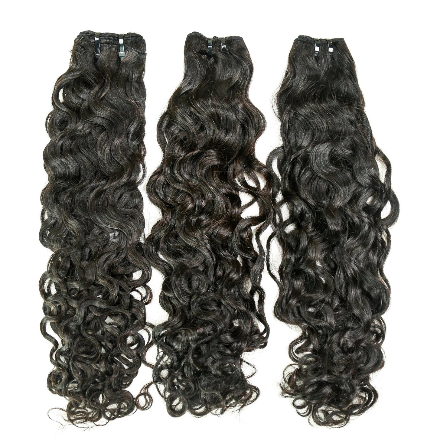 Hair 9A/10A12A Brazilian Water Wave 3 Bundles Human Hair Bundles with 5x5 Closure Small Knots