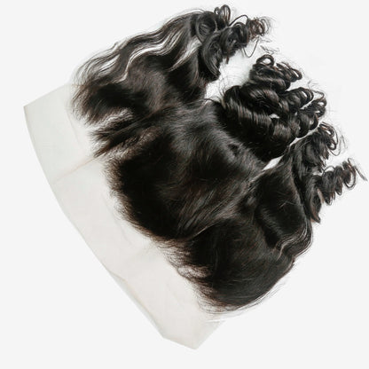 Hair 13x6 Transparent Lace Frontal Loose Wave Small Knots Preplucked Hairline
