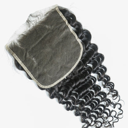 Hair 6x6 HD Lace Cloure Deep Wave Small Knots 100% Human Hair