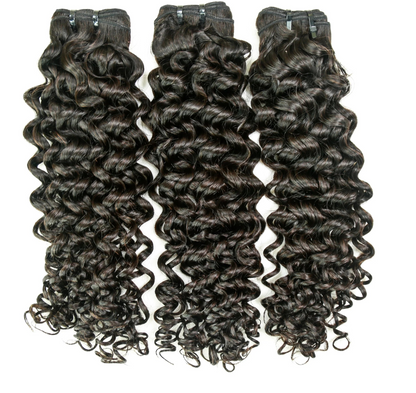 Hair 9A/10A/12A Jerry Curl Human Hair 3 Bundles with 13x4 Lace Frontal