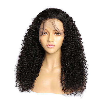 Curly Human Hair Lace Wig for Women – Full Hand-Woven, Natural Look, Multiple Lengths, No Dye or Perming