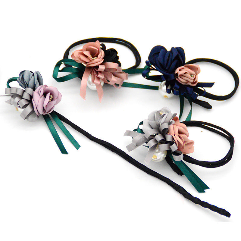 Korean-Style Fabric Hair Accessories – Elegant Colors for Gifting and Everyday Wear