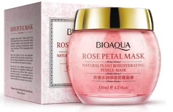 Rose Petal Overnight Sleep Mask - Anti-Wrinkle & Moisturizing, 120g