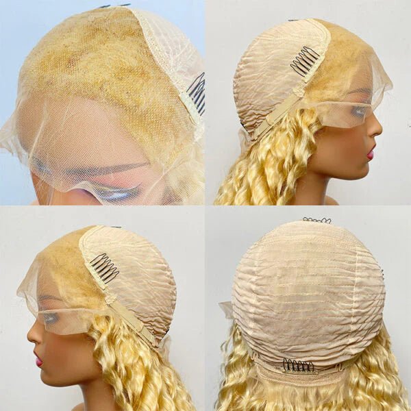 613 Color 13×4 Lace Frontal Wig Deep Wave Wigs